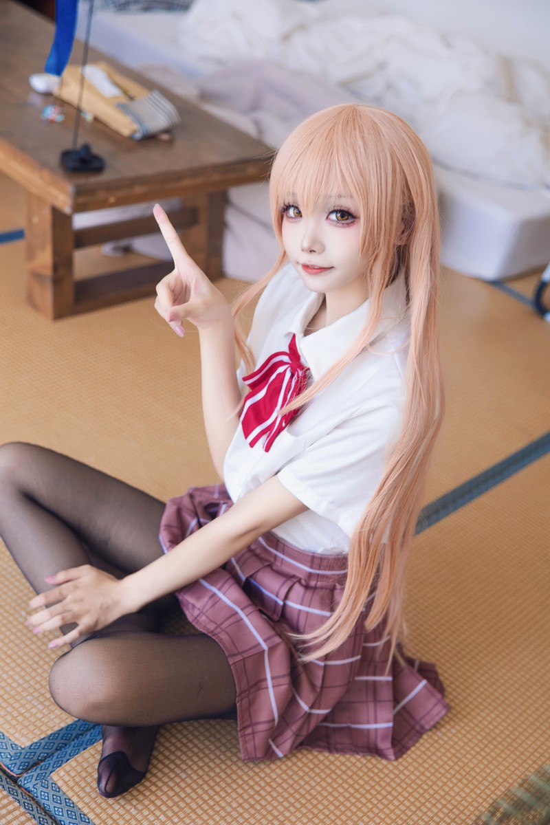 艾西Aiwest 邻家天使椎名真昼Cosplay写真图集 动漫角色高清图集 40P (150.1M)插图