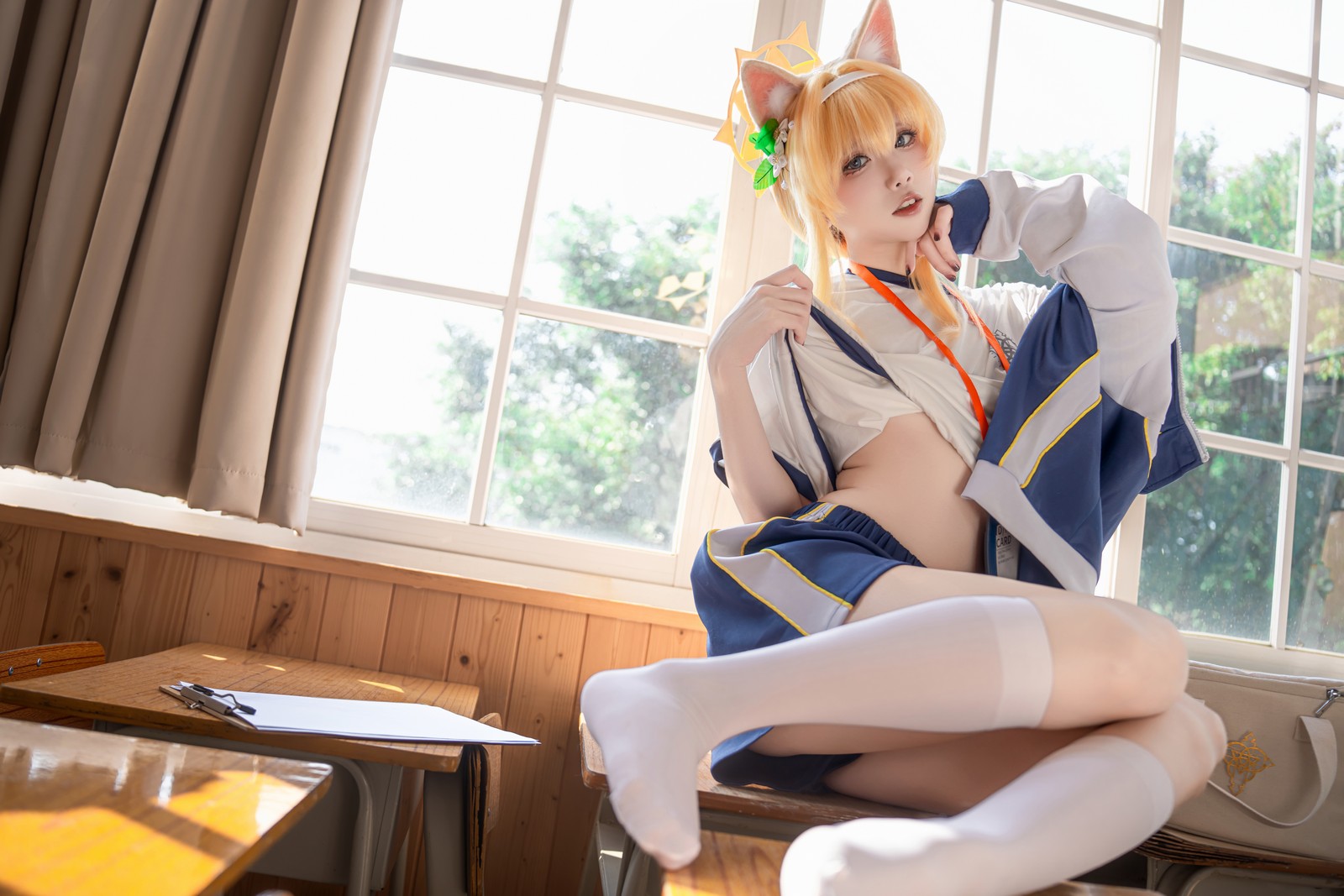 纸悦Etsu_ko《玛丽体操服》运动系写真图集｜元气少女主题[64P-356.8M]插图8