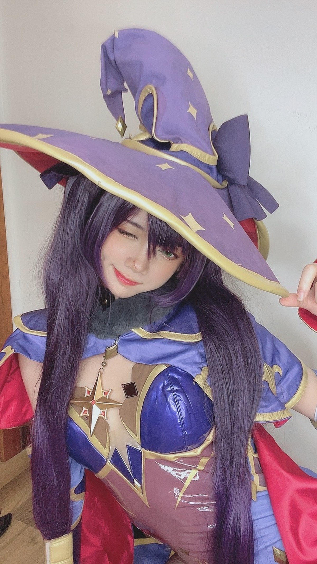 PoppaChan Mona Cosplay (Genshin Impact) HD Set – 53 Photos 20MB插图6