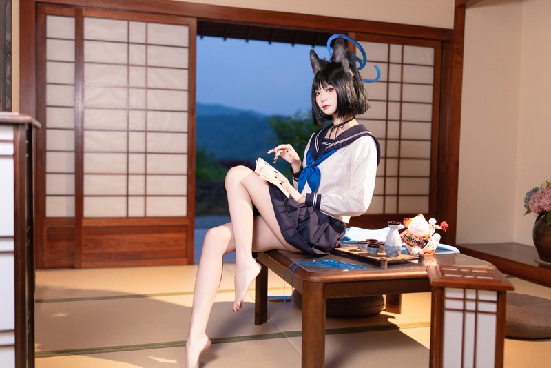 艾西Aiwest 桐生桔梗Cosplay写真图集 高清美图合集 48P (296.8M)插图