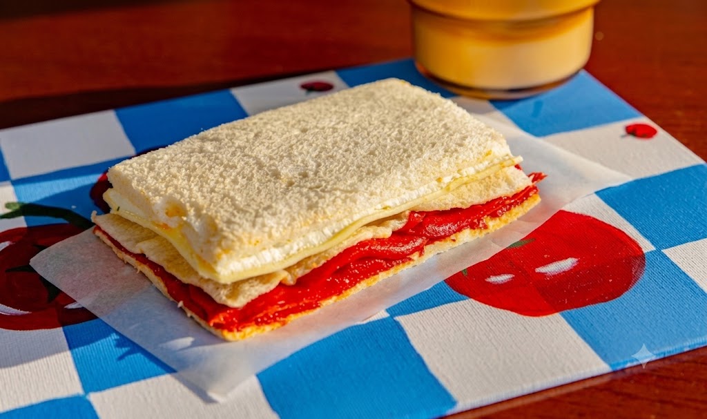 Pimiento Asado Con Queso Gouda Y Philadelphia