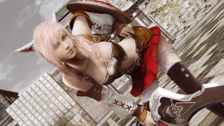 Lightning Farron with cat ears