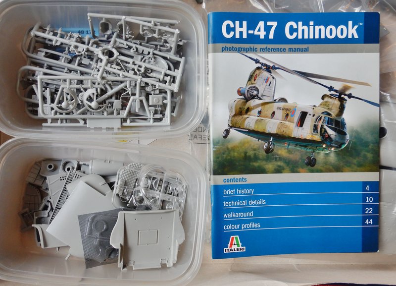 Italeri 1/48 Chinook HC.1 (CH-47C) - The Unofficial Airfix