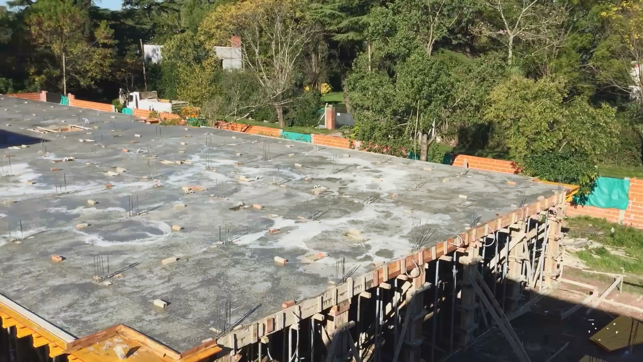 Losa del módulo D, escaleras de planta baja Losa del módulo D, escaleras de planta baja