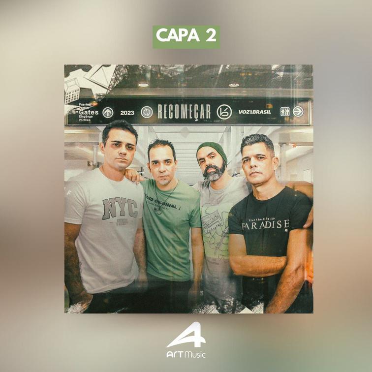 Capa do single Recomeçar