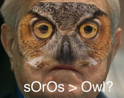 Soros-owl face