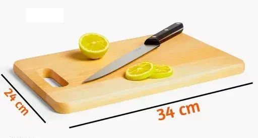 Trendy chopping board/cutting board/wood cutting board/best cutting board for kitchen/cutting board with handle/cutting board set/large cutting board/flexible cutting board/kitchen cookware/kitchen items/kitchen accessories/kitchen tools/kitchen appliances/kitchenware/kitchen set/kitchen products Color 1 (R502)