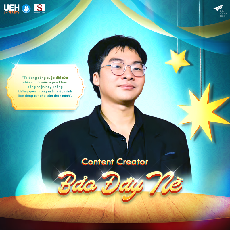 Lets On Air 2026: Chẳng sao đ&acirc;u nếu ta kh&ocirc;ng huy ho&agrave;ng, kề b&ecirc;n Đại sứ ta th&ecirc;m vững v&agrave;ng