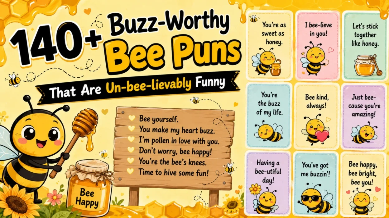 bee puns