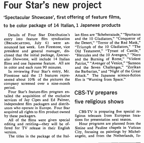 Warning from Space 1964 07 27 Broadcasting (Programing) p66