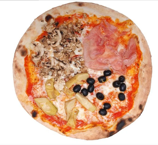 Pizza 4 Estaciones (Individual)