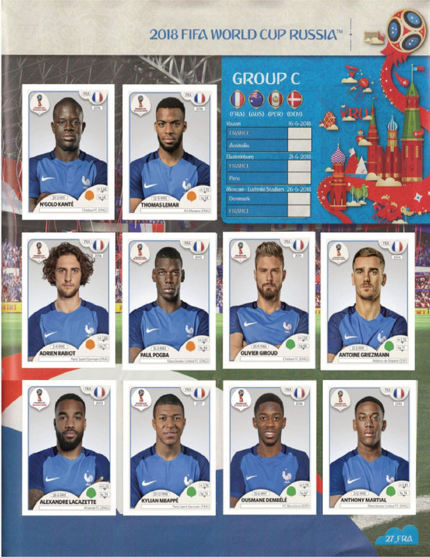 Album Panini Rusia 2018-29