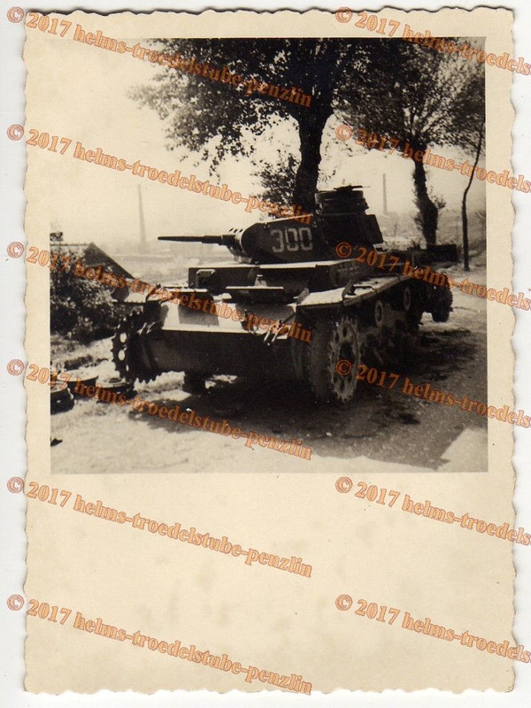 Orig.Foto,zerstörter Panzer,Panzer,Tank,Char,Ken