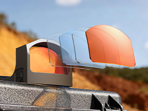 EZSHOOT compact motion activated red dot sight optic