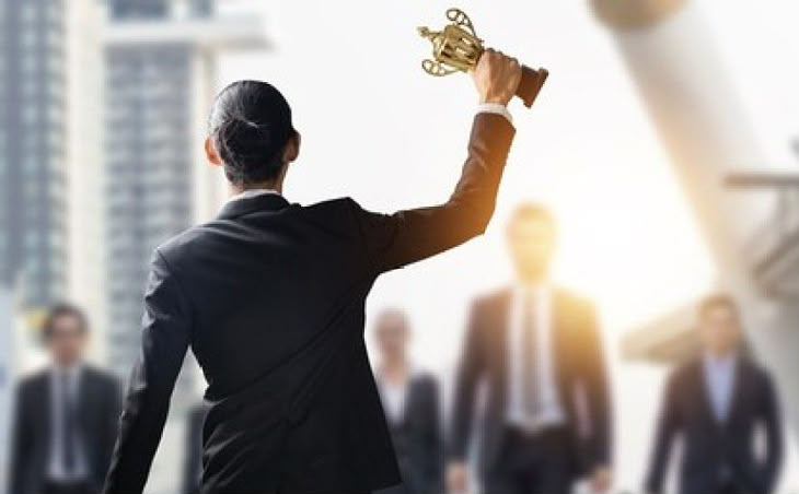 Manager of Success text with icons.