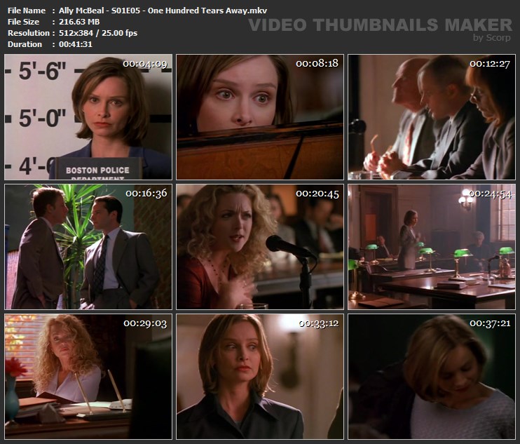 Ally McBeal - S01E05 - One Hundred Tears Away.mkv
