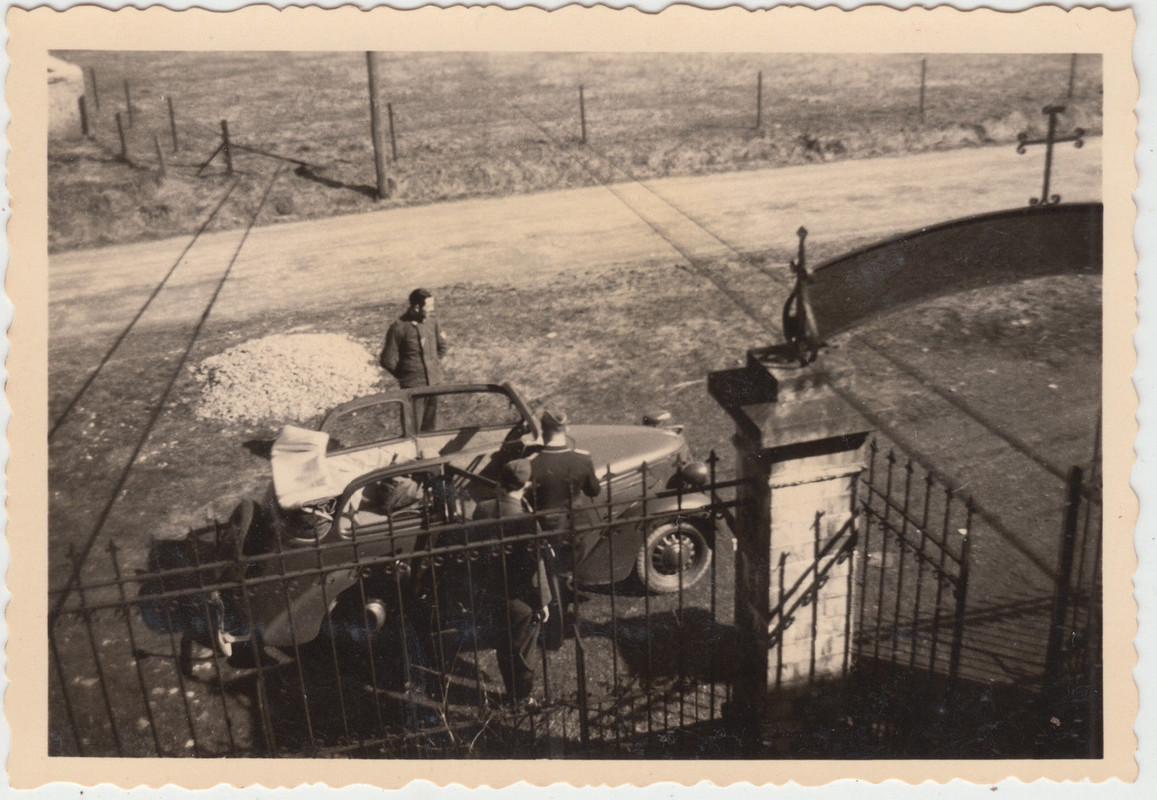 Luftwaffen Jägerreg.33 Kommandeurs PKW Abfahrt Q