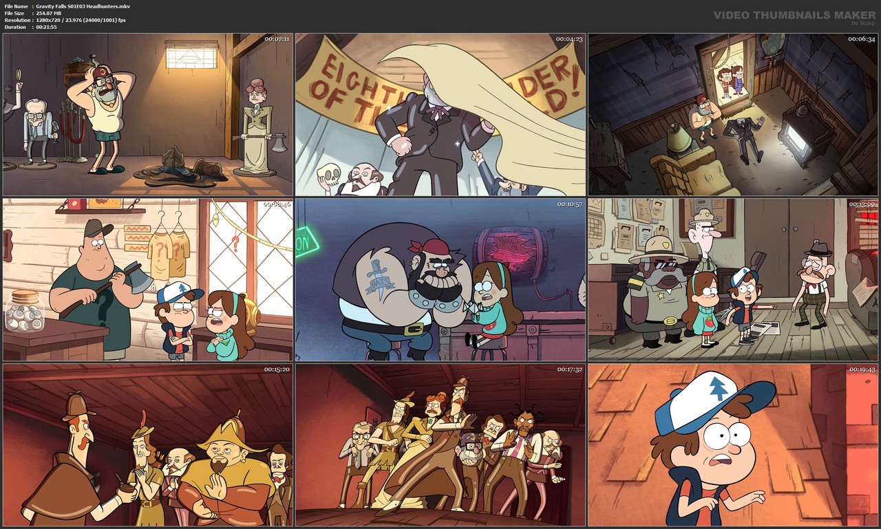 Gravity Falls S01E03 Headhunters.mkv
