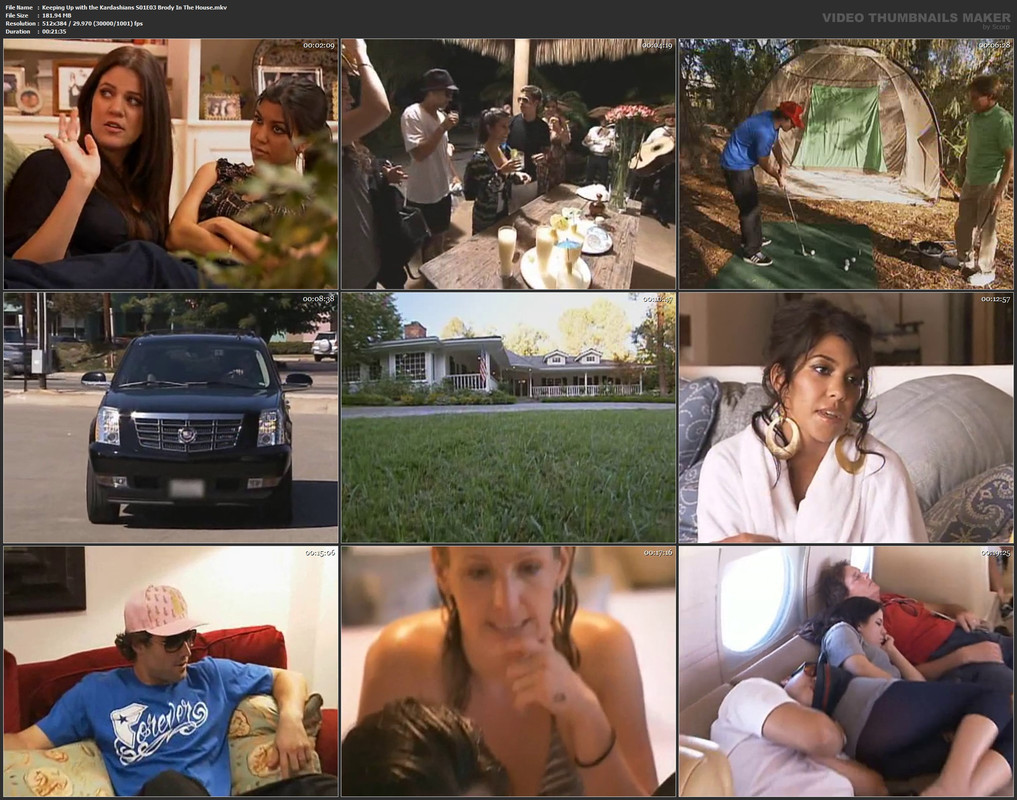 Keeping Up with the Kardashians S01E03 Brody In The House.mkv