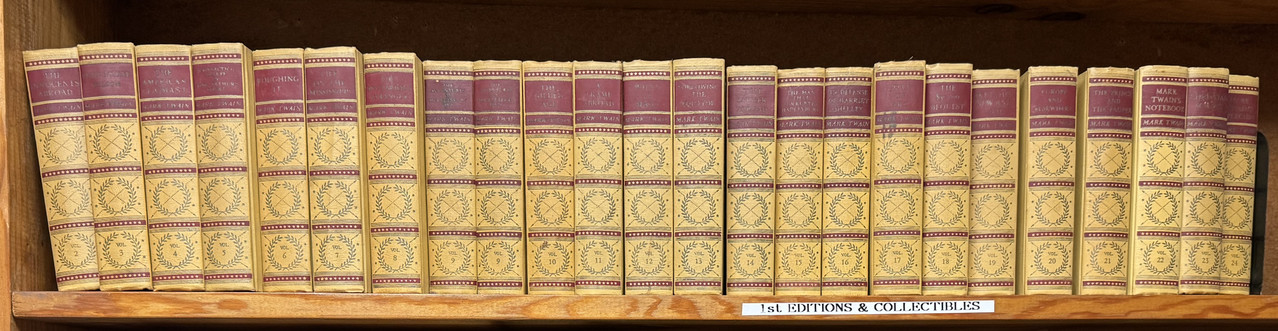 The Complete Works of Mark Twain (American Artists Edition) 24 Volume Set