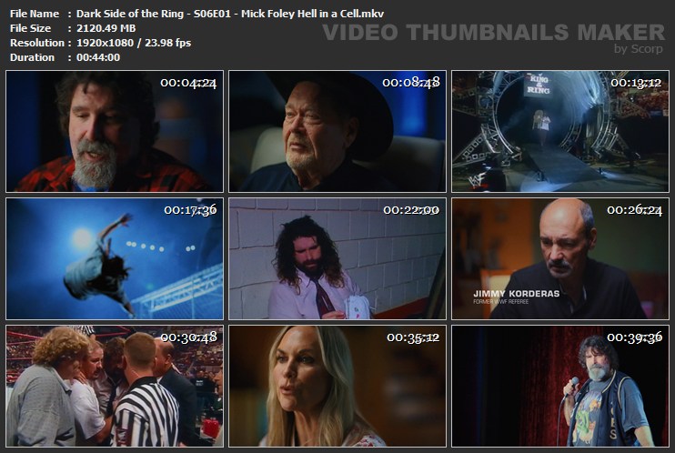 Dark Side of the Ring - S06E01 - Mick Foley Hell in a Cell.mkv