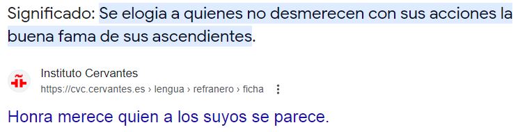 de tal palo tal astilla