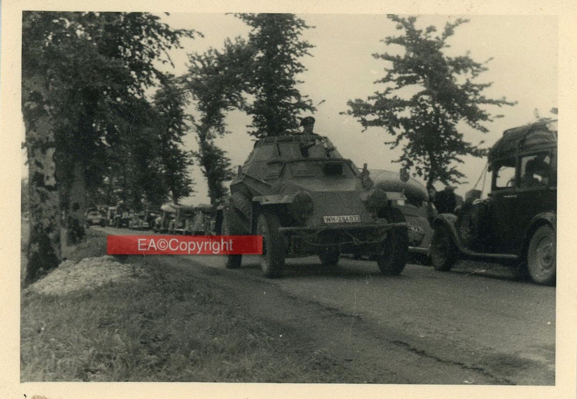 4 Rad Panzerspähwagen Panzer Frankreich Belgien 