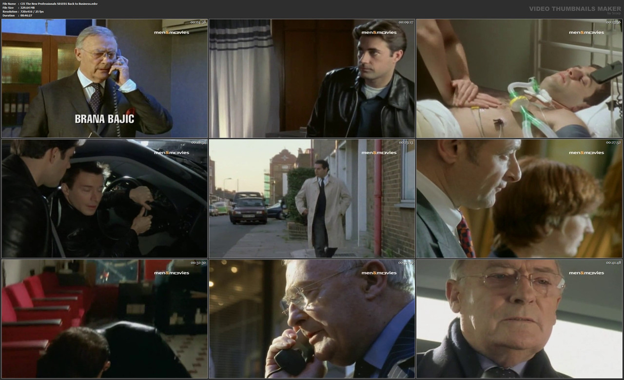 CI5 The New Professionals S01E01 Back to Business.mkv