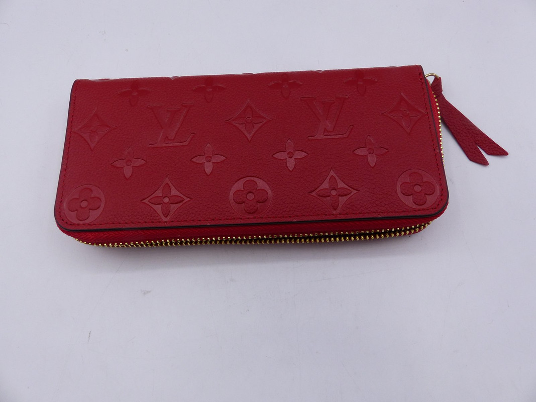 LOUIS VUITTON ZIPPY WALLET AROUND PURSE M61865 WITH DUST COVER