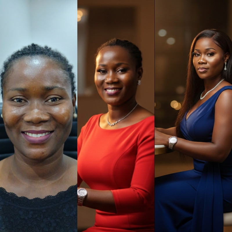 Beautiful AI-generated professional photos