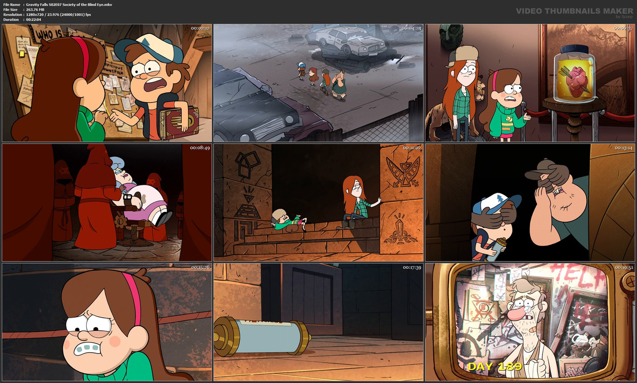 Gravity Falls S02E07 Society of the Blind Eye.mkv