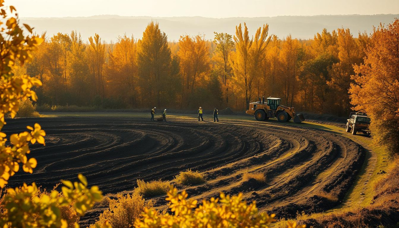 Почему расчистку и выравнивание участка под строительство лучше делать осенью, а не весной
