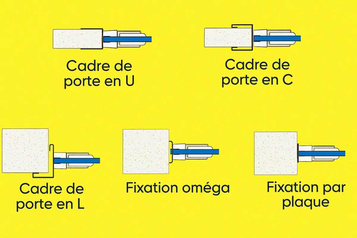 Spécifications techniques du cadre de porte en U