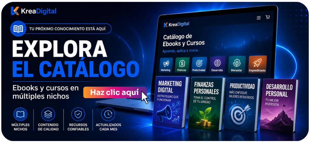Explora el Catálogo de Krea Digital