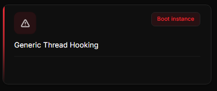 Generic Thread Hooking detection