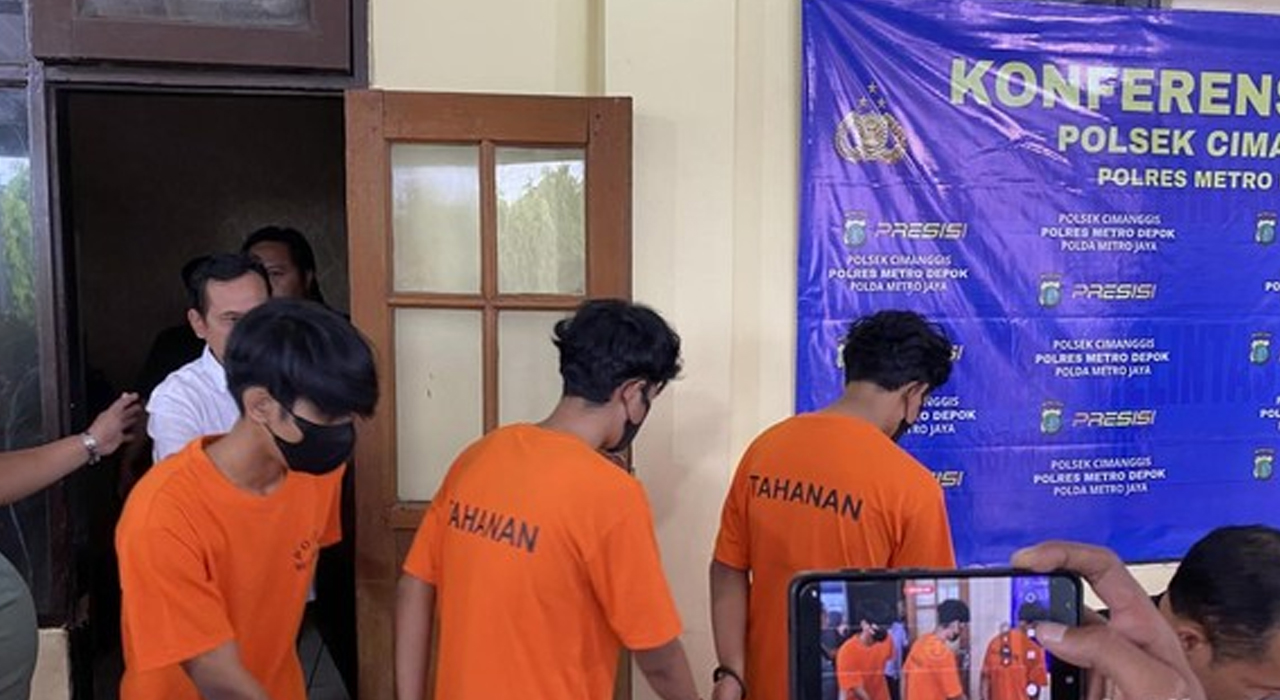 3 Pelaku Begal yang Bacok Kurir di Depok Ditangkap, Beraksi di Enam Lokasi