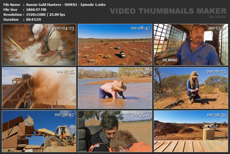 Aussie Gold Hunters - S09E01 - Episode 1.mkv