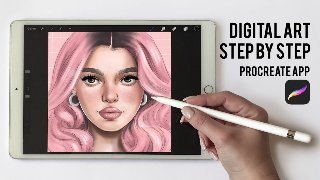 PROCREATE Tips to draw faces and heads