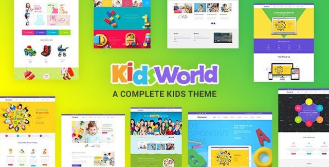 Kids Heaven – Children WordPress Theme