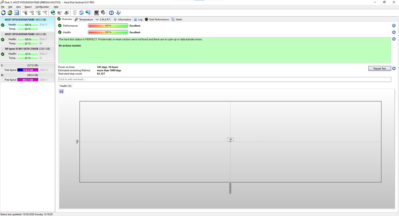 Hitachi HGST 2 5 500GB 02 RBB50A1J3U37XS 100