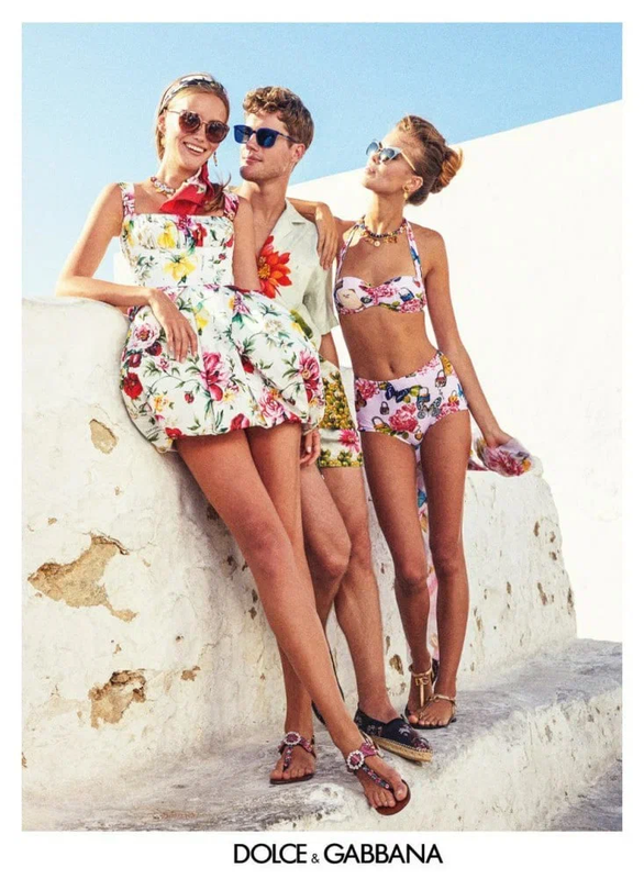 Морская фигура, замри: купальники DOLCE & GABBANA