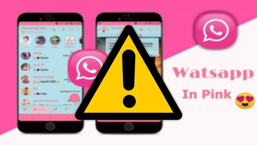 WhatsApp Pink, il WhatsApp rosa che circola su Internet è una Minaccia Virus