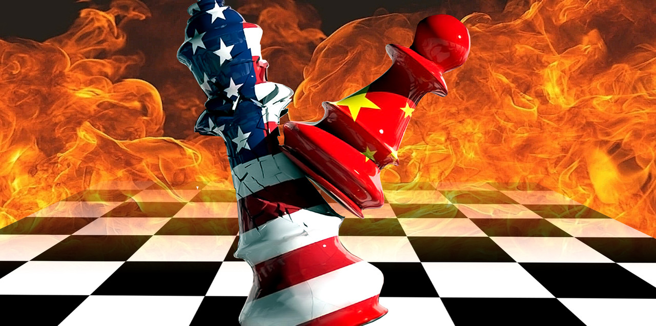 Игра с огнём в шахматы.