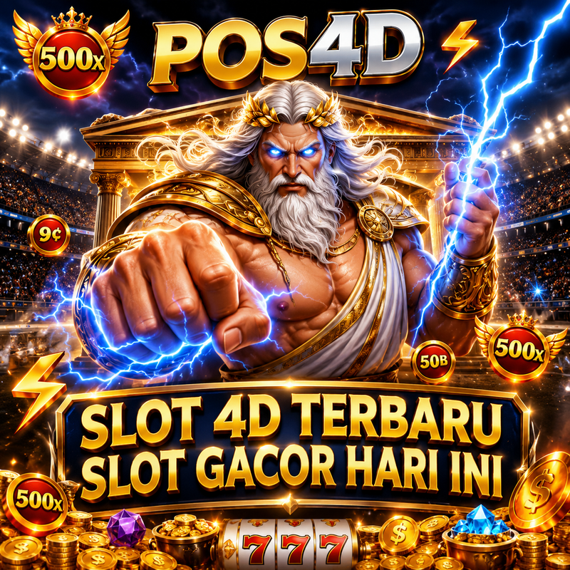 POS4D: Situs Slot 4D Terbaru Pembawa Hoki Bagi Semua Pemain Slot Gacor Hari Ini