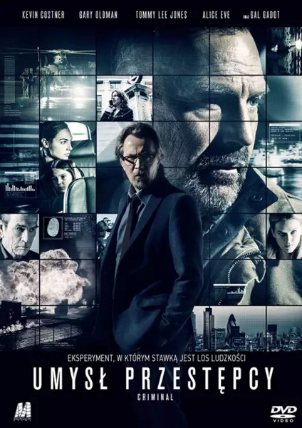 Umysł przestępcy / Criminal (2016) PL | 360p | 480p | 720p | AC3.BRRip.XviD-GR4PE | DD2.0 | Lektor PL