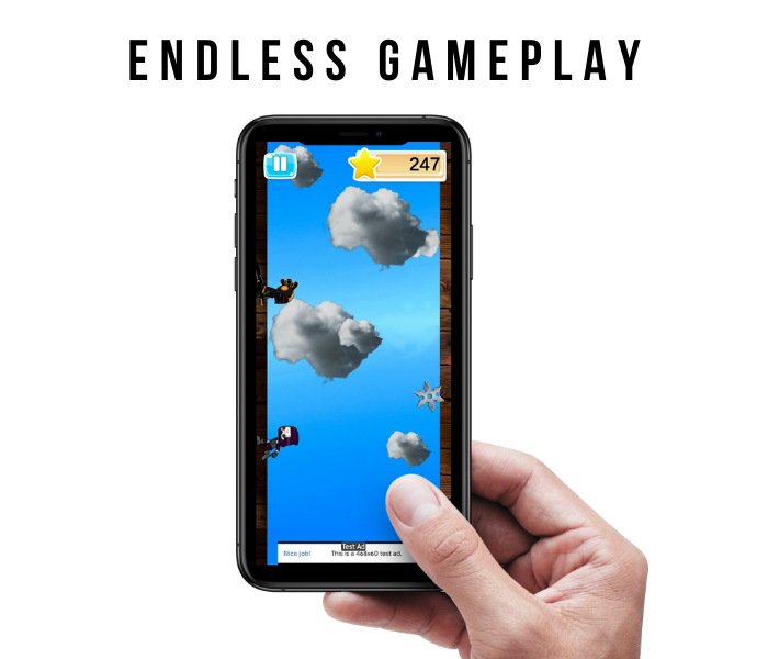 Ninja Runner - Endless Android Game Template + Admob