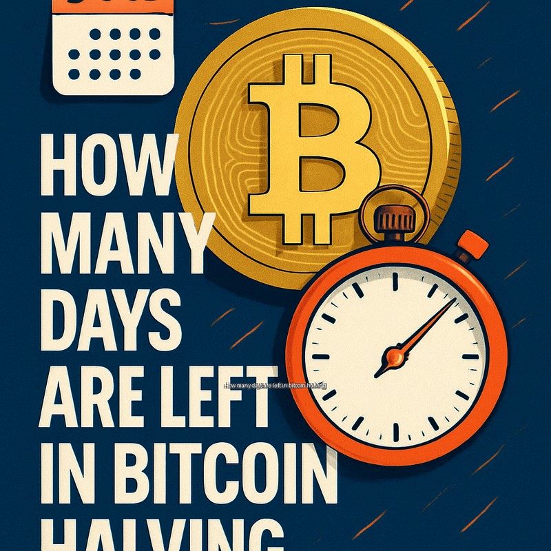 How many days are left in bitcoin halving