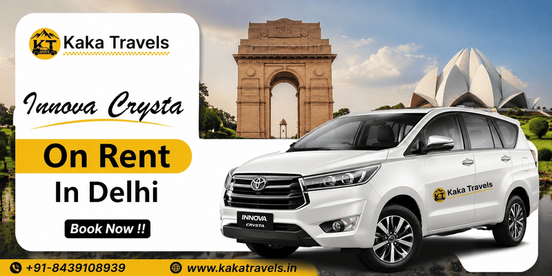 Best Innova Crysta On Rent in Delhi