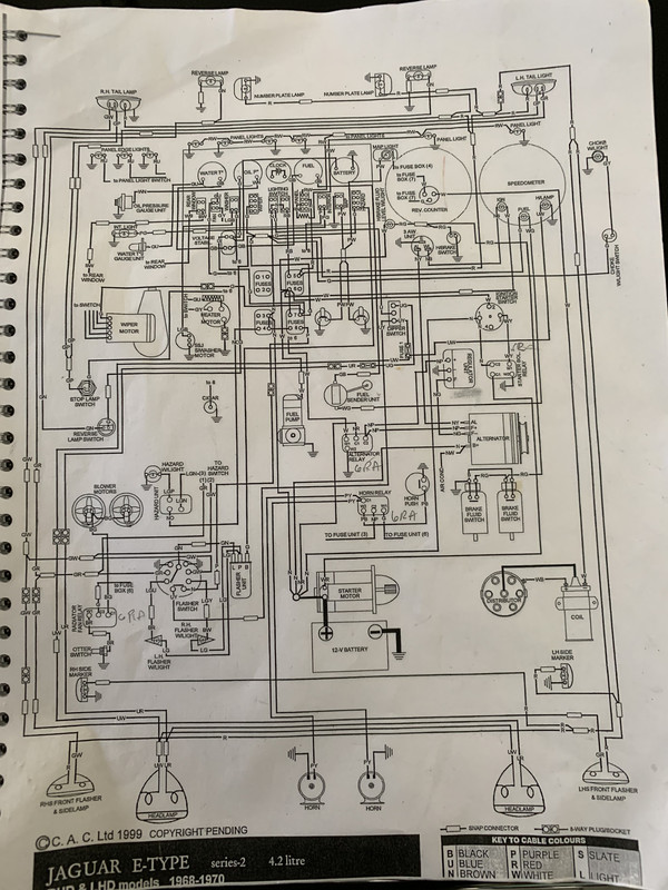 Jaguar E Type Series 2 Wiring Diagram - Wiring Diagram