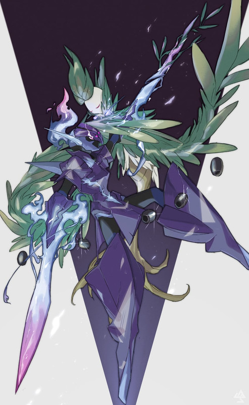 ceruledge-and-arboliva-pokemon-drawn-by-